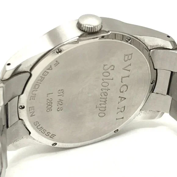 BVLGARI ST42S Solo tempo Quartz Men display picture 2